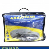 Capa para Carro Goodyear GY-CC-154-XL-PL Cinza