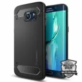 Capa para Galaxy S6 EDGE+ Spigen RUGGED CAPSULE - Preto