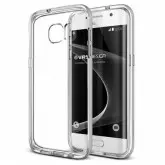 Capa para Galaxy S7 EDGE VRS Design CRYSTAL BUMPER LIGHT SILVER