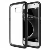 Capa para Galaxy S7 EDGE VRS Design CRYSTAL MIXX BLACK