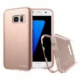 Capa para Galaxy S7 PRODIGEE TRIM CARBON ROSE SGS7-TRM-CRB-E
