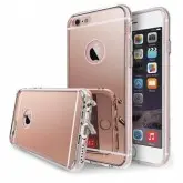 Capa para iPhone 6s-6 Rearth Ringke MIRROR ROSE GOLD