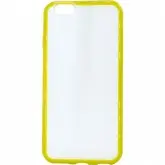 Capa para iphone 6s/6 Plus 4life Candy - Amarelo Escuro/Branco Fosco