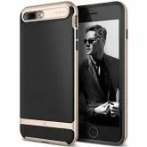 CAPA PARA IPHONE 7 e 8 PLUS CASEOLOGY WAVELENGTH - PRETO/DOURADO