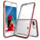Capa para Iphone 7 Plus Rearth Ringke FRAME RED