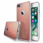 Capa para Iphone 7 Plus Rearth Ringke MIRROR ROSE GOLD