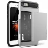 Capa para iPhone 7 VRS DAMDA GLIDE LIGHT SILVER