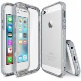 Capa para Iphone SE-5S-5 Rearth Ringke FRAME FROST GRAY