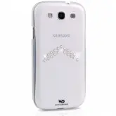 Capa para S3 White Diamonds Arrow - Crystal