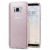 Capa para Samsung Galaxy S8 Spigen Liquid Crystal Glitter 565CS21615 - Rose Quartz