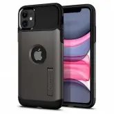Capa Spigen Slim Armor 076CS27082 para iPhone 11 Material PC/TPU - GunMetal