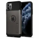 Capa Spigen Slim Armor 077CS27108 para iPhone 11 Pro Material PC/TPU - Gunmetal
