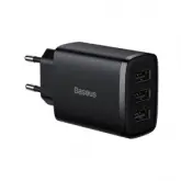 Cargador De Pared Baseus Compact Charger 17W / 3 Usb-A