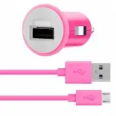 Carregador para Carro Belkin Micro USB - Rosa