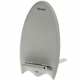Carregador Sem Fio WESDAR WX5 10W para Dispositivos com Tecnologia Qi - Cinza