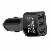 Carregador USB para Carro Avantree 4.8A 3 USB CAR CGCA-TR408-BLK