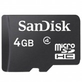 Cartão de Memoria MICRO-SD SANDISK 4GB C4