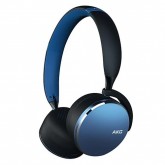 Fone de Ouvido Sem Fio AKG Y500 com Bluetooth/Microfone - Preto e Azul