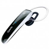 Fone de Ouvido Sem Fio Quanta QTB60 V5 60mah com Bluetooth e Microfone - Preto e Branco