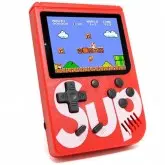 Game Box Retro Sup Plus com 400 Jogos - Vermelho