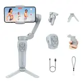 Gimbal L7Cpro 3 Axis Foldable 4 Modos Cinza $