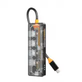 Hub Adaptador Multiporta 4Life Fl4U-C Usb-C / 4 En 1 /