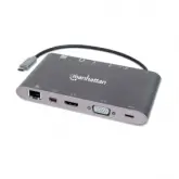Hub Adaptador Multiporta Manhattan 152808 Usb-C 3.2 / 7