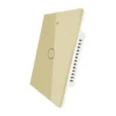 Interruptor Smart Moes Ws-Us1-Rfg-N C/1Bot Gold $