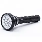 Lanterna Recarregável Mega Star YM2806 com 15 Leds/ 1200mAh Bivolt - Preto
