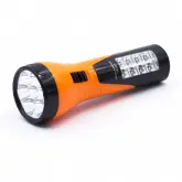Lanterna Recarregável Mega Star YM952 com 15 Leds/ 400mAh Bivolt - Laranja