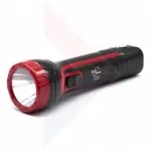 Lanterna Tática Led Ecopower EP-8282 Recarregável Bivolt - Preto e Vermelho