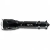Lanterna Tática Led Quanta QTLAT23 Recarregável com 800 Lumens 10 Watts T6 - Preto