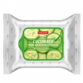 Lenço Demaquilante e Esfoliante Facial Purederm Cucumber - 30 Unidades