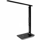 Luminária de Mesa LED Mox MO-R3102 com Calendário e Termômetro - Preto