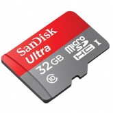 Memória MicroSD Sandisk 32GB Ultra Classe 10 80mb/s
