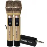Microfono Prosper P-6188 Con Cable 2 En 1 / Unidirecion