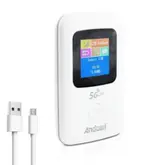 Mini Router Q-A214 Andowl Wifi Modem 4G/5G Branco$