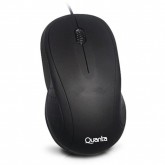 Mouse Óptico Quanta QTMS745I USB 1.000 DPI - Preto