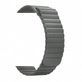 Pulseira 4Life de Couro Loop para Apple Watch 42mm, Magnético - Cinza