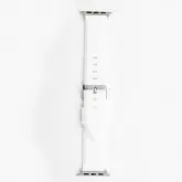 PULSEIRA 4LIFE DE SILICONE LINHAS VERTICAIS PARA APPLE WATCH - 42MM - BRANCO