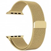 Pulseira 4Life Estilo Milanês para Apple Watch 38/40mm Magnético - Dourado