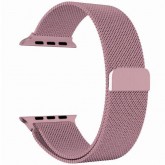 Pulseira 4Life Estilo Milanês para Apple Watch 38/40mm Magnético - Rosa