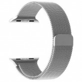 Pulseira 4Life Estilo Milanês para Apple Watch 42/44mm Magnético - Prata