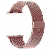 Pulseira 4Life Estilo Milanês para Apple Watch 42mm, Magnético - Rosa