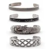 Pulseira Demahom De Aço Inox - 4 Modelos