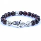 PULSEIRA Van croft MARROM Hamsá