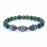 Pulseira Van Croft Verde-Bronze