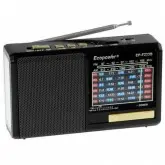 Radio Portatil AM/FM/SW 1-6 Ecopower EP-F233B Bluetooth/USB - Preto