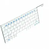 RAPOO TECLADO+TOUCHPAD S/F 2.4GHZ E2700 WHT