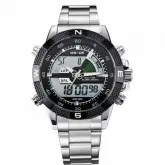 Relógio Analogico Digital Weide WH1104 - Preto